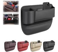 WQIUTT Auto Riempitivo Sedili per Mercedes-Benz Vito W100 W108 W109 Freno a Mano Gap Filler Portaoggetti Seggiolino Spazio Sedile Dell'auto Prova Perdite Organizzatore Seat,Black