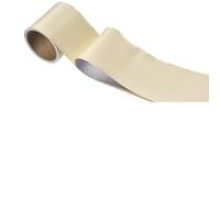 WQJZTX Carta da parati, 5 m, in PVC, autoadesiva, per battiscopa impermeabile, per davanzale della finestra, telaio della porta, ristrutturazione, linee decorative (beige, 5 m, 5 cm di larghezza)