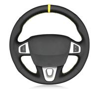 WQKRBMGU Coprivolante fai da te in pelle artificiale nera per Renault Megane 3 (Coupe GT) RS 2010-2016