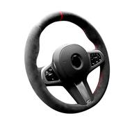 WQKRBMGU Coprivolante in alcantara per BMW G20 G21 F40 F44 G22 G26 G30 G31 G32 G11-16 G01 G02 G05 G06 G07 G29