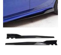 WQLTTFC Minigonne Laterali per Opel Astra K 2015 2016 2017 2018 2019, Auto Alettoni Laterale Estensione Diffusore AntiGraffio Accessori Auto,Bright Black