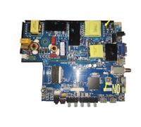 WQMEOR Scheda madre con retroilluminazione e alimentazione CV3458H-A50, scheda di controllo TV tre in uno, specifiche multiple(No ic 108W)