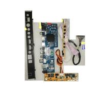 WQMEOR Scheda madre TV Wi-Fi S368LA1.5, compatibile con Android 9.0, risoluzione dei parametri dello schermo di regolazione del telecomando a 4 core.(8Gconstant current)
