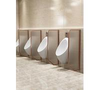 WQPMNYG Pannello divisorio per orinatoio, Schermo per la Privacy dell'orinatoio, divisorio per orinatoio a Parete, divisorio per orinatoio con Telaio in Acciaio Inossidabile, Schermo per l