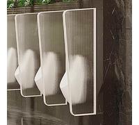 WQPMNYG Schermo divisorio per orinatoio 3 Pezzi Schermo divisorio per la Privacy dell'orinatoio, Schermo divisorio per la Privacy del WC con Telaio in Acciaio Inossidabile, Pannello Diviso