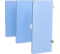 WQPMNYG Schermo per la Privacy dell'orinatoio divisorio per la Salute pubblica, divisorio per orinatoio in Legno Impermeabile per WC Maschile, barriera per orinatoio a Parete (Colore: Part