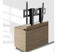 WQPMNYG Supporto TV motorizzato da soffitto con Telecomando, Altezza Regolabile, Sollevatore TV Elettrico, Adatto a TV a Basso Profilo da 26 a 70 Pollici, 2 metodi di Installazione, Supporto TV Univ