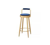 WQQYU6HKF Sgabello da bar Sedie da bar Sedie con schienale di lusso leggero Sedie invertite for la casa Sgabelli alti da reception Sedie da bar minimaliste Sgabello Cucina