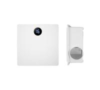 WQQYU6HKF Ventilatore da soffitta Ventilatore da soffitto ad alta potenza, 30x30 cm, for cucina e bagno, pannello di illuminazione ambientale montato a per il bagno