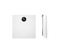 WQQYU6HKF Ventilatore da soffitta Ventilatore da soffitto ultra sottile 6 cm integrato 30 * con pannello di luce ambientale, ventola scarico for cucina e bagno per il bagno