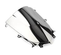 WQSDFGK Parabrezza Spoiler Compatibile con Yamaha per YZF-R6 2017 2018 Parabrezza per Moto Doppia Bolla Deflettori d'Aria Parabrezza in Plastica ABS