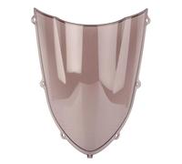 WQSDFGK Parabrezza Spoiler per ZX10R 2004 2005 Double Bubble Moto da per Corsa Parabrezza Deflettori del per Vento Schermo Parabrezza Antivento Moto Zanzariera Parabrezza
