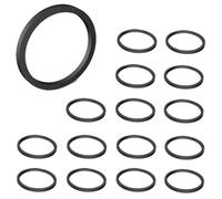 WQVXGKTI 16pcs Bicycle Bicycle Hydraulic Freno pistone Sigillatura del pistone 2 4 6 8 10 12 14 16 Pezzi compatibili con MTB Road Bike Cycling Brake System Parti di Sostituzione(16PCS Sealing Ring)