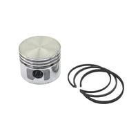 WQVXGKTI Anelli pistone del compressore d'Aria e Parti del pistone 42 mm 47 mm 48 mm 51 mm 65 mm di Diametro Set Compatibile con Accessori Pneumatici per Pompa 'Aria(48 Piston 48 Rings)