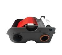 WQVXGKTI Nastro mono rosso compatibile con Fargo C50 DTC1000 DTC1250e DTC400 DTC4000 DTC4250e 045105 1000 stampe(045105 Red)