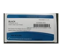 WQVXGKTI Nastro nero monocromatico compatibile con stampanti per schede dati 1500 stampe 533000-053(Comp 533000-053K)