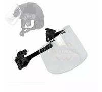 WQZXM Casco balistico di Difesa con Visiera antiproiettile | NIJ Livello IIIA+(BK1)