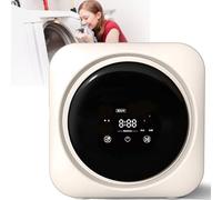 WQZzjm Lavatrice Asciugatrice Elettrica Portatile Autoportante da Parete, Cestello Frontale Automatico da 3 kg, Touch Screen, 4 modalità