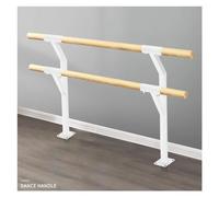 WQZzjm Sbarra da Danza Regolabile, palo da Danza Portatile autoportante per Bambini e Adulti, Barra per Esercizi Regolabile in Altezza, Ideale per allenamenti a casa (Bianco, 150 cm) (Bianco 150 cm)