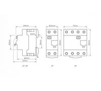 WR 40A/30MA/A 4P Interruttore differenziale 40A 30mA 4P 745585