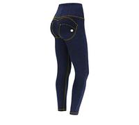 FREDDY - WR.up® 7/8 Superskinny Vita Alta Effetto Modellante, Denim Scuro, Medium