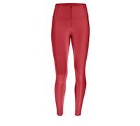 FREDDY - WR.up® 7/8 Superskinny Vita Alta Similpelle - Special Edition, Donna, Rosso, Small