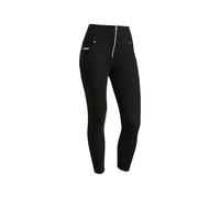 WR.UP Freddy - Push Up 7/8 Clessidra Superskinny Vita Alta in Navetta, Donna, Nero, Medium