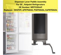 WR17X20449 Dispenser Lever Paddle Assembly Per GE Hotpoint Refrigerators T0
