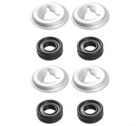 WR2X7054 - Pezzo di ricambio per dado a pressione e guarnizione dell'albero WD8X181, componente OEM per lavastoviglie compatibile con set di guarnizioni per riparazione elettrodomestici, perdite