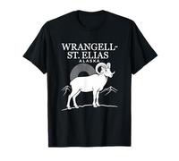 Wrangell-St. Elias Alaska Tramonto Maglietta