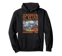Wrangell St. Elias National Park | Alaska Felpa con Cappuccio