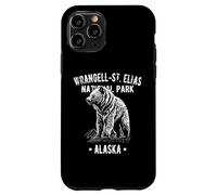 Wrangell-St Elias Natl Park Alaska Design in stile vintage Custodia per iPhone 11 Pro