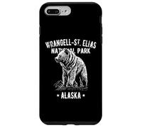 Wrangell-St Elias Natl Park Alaska Design in stile vintage Custodia per iPhone 7 Plus/8 Plus