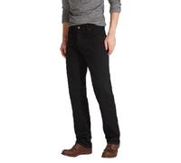 Wrangelr Uomo Texas Elasticizzato Jeans " Get Difficile IN Nero Jet "
