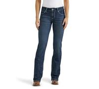 Wrangler 09mwzdo Jeans, Marina Militare, 3W x 34L Donna