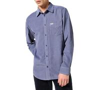 Wrangler 1 Maglietta Corduroy, Grisaille, L Uomo
