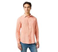 Wrangler 1 Pkt Shirt Maglietta, Fenicottero, XL Uomo