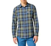 Wrangler 1 Maglietta T-Shirt, Green Blue, S Uomo