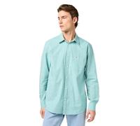 Wrangler 1 Pkt Shirt Maglietta, Latigo bay, S Uomo