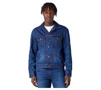 WRANGLER Giacca di mezza stagione '124MJ' blu denim, Taglia S