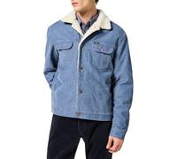 Wrangler 124mj Giacca Sherpa da uomo, Grisaille, XL, Grisaille., XL