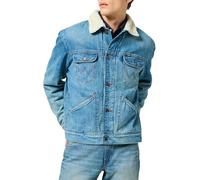 Wrangler 124mj Sherpa Giacca, Sage Wash, S Uomo