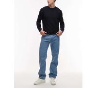 Wrangler - 13MWZ - Jeans dritti stile cowboy lavaggio medio-Blu W31 L32