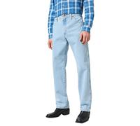 Wrangler 13MWZ Original Regular Bootcut Fit, Straight Leg Jeans, Bleach, 38W / 30L Uomo