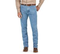 Wrangler 13MWZ Original Regular Bootcut Fit, Straight Leg Jeans, Antique Wash, 33W / 32L Uomo
