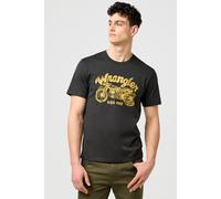 Wrangler Americana Tee Black Taglia: XXL | T-shirt stampate Outlet | Uomo | Nero