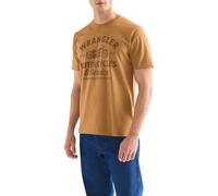 Wrangler Americana Tee Maglietta, Marrone, 3XL Uomini