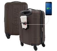 Wrangler Astral - Bagaglio a mano rigido da 50 cm, Cedro., 20-Inch Carry-On