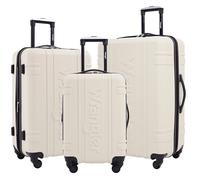 Wrangler, Astral, set di valigie da viaggio, 3 pezzi, Nebbia, 3 Piece Set