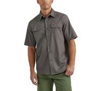 Wrangler Authentics - Camicia Classica da Uomo a Maniche Corte, XX-Large Grande